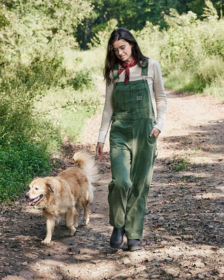 The Mulberry Garment-Dyed Twill Overalls