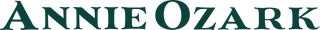 Green text 'ANNIE OZARK' 